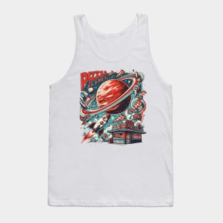 Pizza Planet Tribute - Fan Movie Theater Pizza Planet Movie Tribute - Pizza Planet best Tribute and Designs Piza Pitza Pitsa Planet Tribute - Pizza Lover Pizza Slice - Pizza and Chill Tank Top